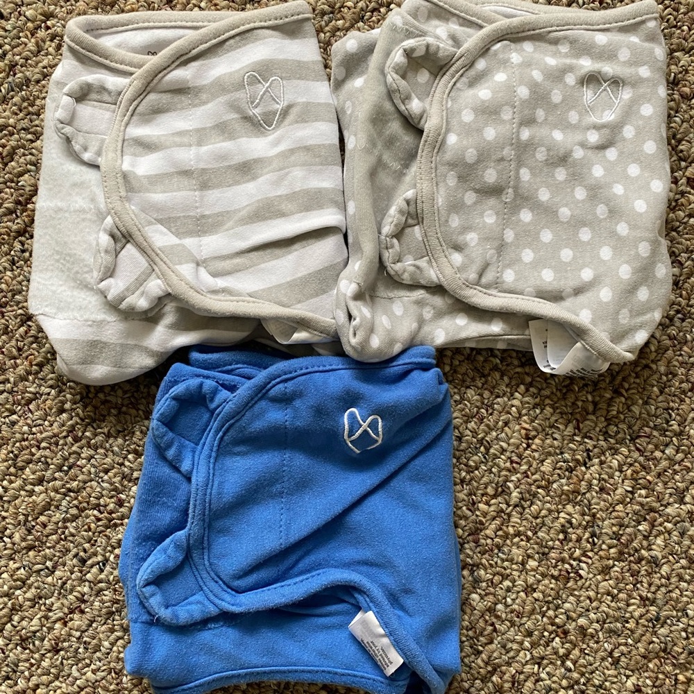 3 SwaddleMe Sm/Med Swaddlers